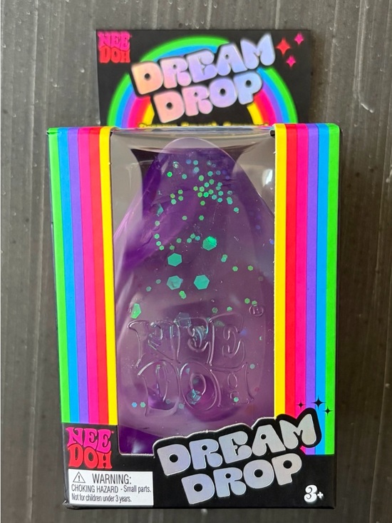 Schylling Other - NeeDoh Dream Drop Purple Glitter Sensory Toy